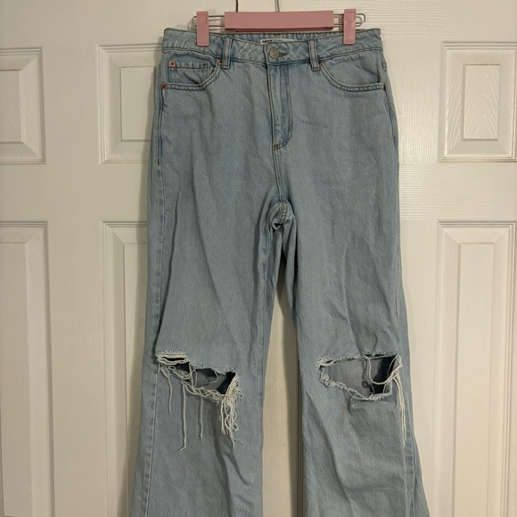Garage Wide Leg Lightwash Jeans - Picture 1 of 10